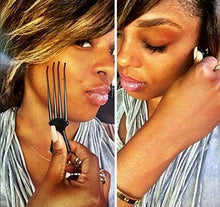 Load image into Gallery viewer, Weave Scratcher - Two Black - $10