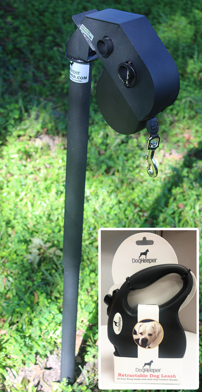 Dog Keeper & 16ft Leash