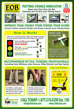 Load image into Gallery viewer, EOB - Eyes Over The Ball Putting Aide